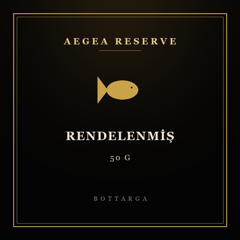 Rendelenmiş Bottarga 50g