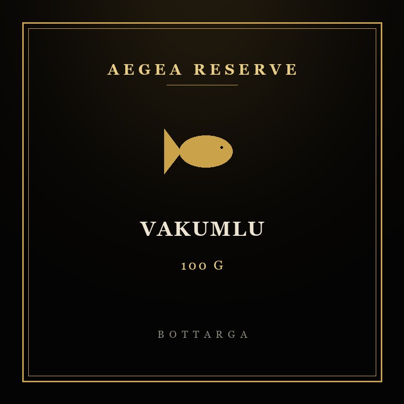 Vakumlu Bottarga Dilim 100g