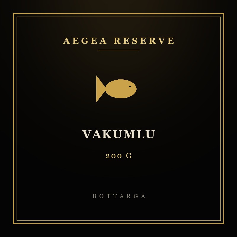 Vakumlu Bottarga 200g